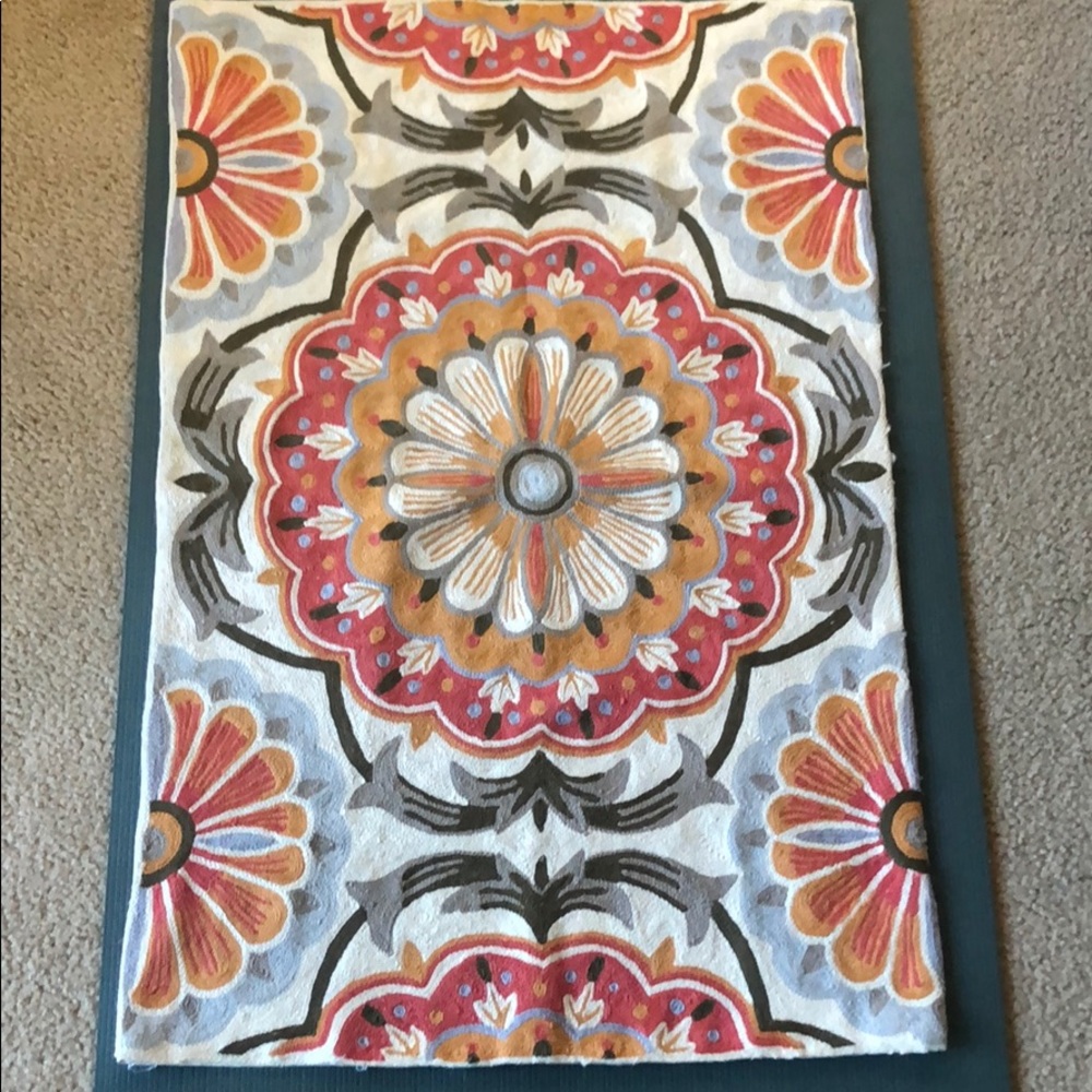 Anthropologie 2x3 Gorgeous Rug or Mat